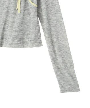 CRAFT STANDARD BOUTIQUE パイピングレイヤードバルーンプルオーバー Gray Mixture