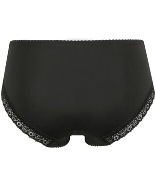 Wing ショーツ 【シンクロブラ】 MB4017とペア やさしいフィット感 はきこみ丈あさめ MF5017 ウイング／ワコール ブラック