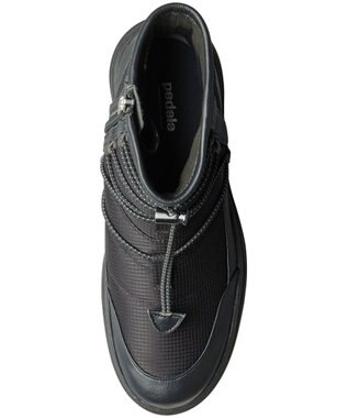 ASICS WALKING ペダラ レディース ショートブーツ GORE-TEX防水 2E ブラック系