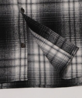 WEGO 【2025年秋冬新作/ユニセックス着用ITEM/SMLサイズ展開】ヘビーネルチェックシャツ（LS） 柄1