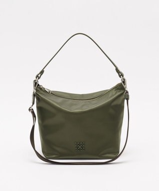 russet シンプルショルダーバッグ【クラウズナイロン】(CE-1467) Khaki