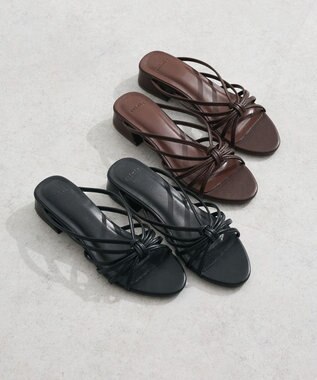 Green Parks ・ｍｉｎｉａ　アミサンダル Brown