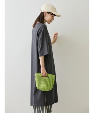 AMERICAN HOLIC サイドスリットカットワンピース1 Charcoal Gray