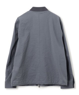 JOSEPH HOMME スーパーストレッチウェザー　ジップアップブルゾン ライトグレー系