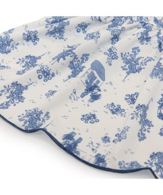 PET PARADISE ペットパラダイス エコメイド 天竺 キャミソール 《トワルドジュイ》小型犬 ホワイト×ブルー