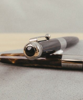 GOTAIRIKU GOTAIRIKU × ROMEO 太軸ボールペン グレー×ブラウン系8