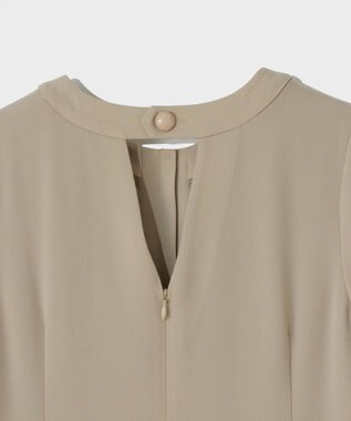 GRACE CONTINENTAL コサージュビジュードレス ベージュ