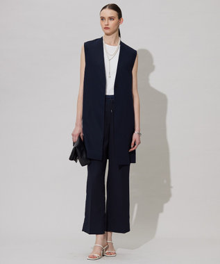 ICB ラリエットロングパールネックレス シルバー系