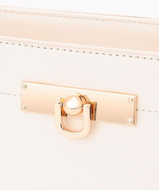 ANY SIS 【美人百花7月号掲載】スクエアライン ショルダーバッグ アイボリー