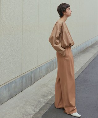 NAVE 【Nave】コットンブロード ブラウス キャメル系