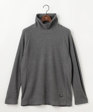 JOSEPH ABBOUD MOUNTAIN 【日本製/ソフト】ソフトウォームワッフル タートルネック Tシャツ