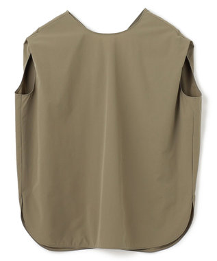 UNFILO FINE MOVE コクーンブラウス カーキ