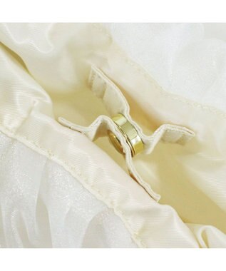 ROOTOTE 3639【メタリックレース】SC.デリ.チュール-A 01：アイボリー