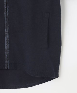 JOSEPH ABBOUD MOUNTAIN 【UNISEX】高機能 アウトドアニットパーカー ネイビー系