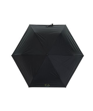 MOONBAT 晴雨兼用日傘 折りたたみ傘 すずらん／遮光 遮熱 UV ブラック