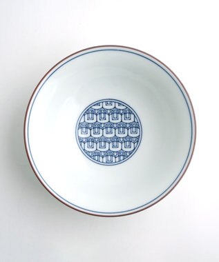 たち吉 【たち吉】染付宝づくし小鉢〈５個〉波佐見焼 ホワイト×ブルー