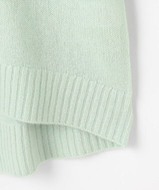 J.PRESS LADIES YAK BLEND Vネック ニット ライトミント系