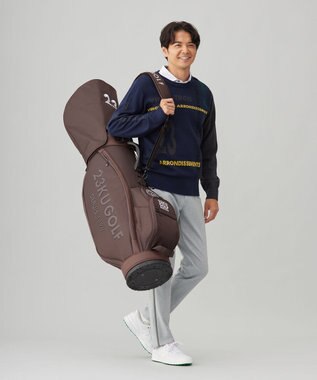 23区GOLF 【MEN】【ストレッチ】サイドライン入りストレートパンツ ライトグレー系