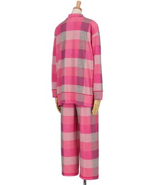 WACOAL パジャマ 【AVOCA×ワコール】 長袖 長ズボン 綿混(本体) レディース BDW747 /ワコール ピンク