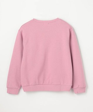 ANY KIDS 裾レースアップトレーナー ピンク