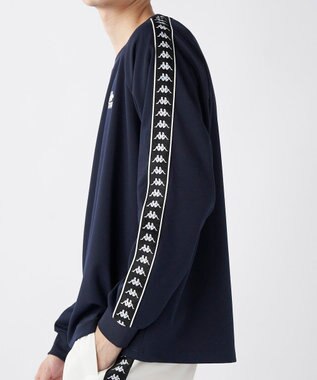 OP／FILA 【Kappa】バンダ ラグランロングスリーブTシャツ ネイビー