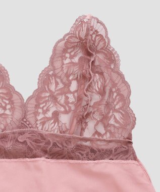 San-ai Resort（三愛水着楽園） 【新レース】カシュクール脇高スリップ 【northerly】 アッシュローズ