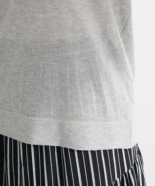 Green Parks ・Ｐｅｔｉｔ　Ｆｌｅｕｒ　ラメシアーニット Gray