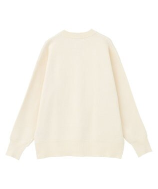 AMERICAN HOLIC コットンブレンドスポンディッシュカーディガン Ivory