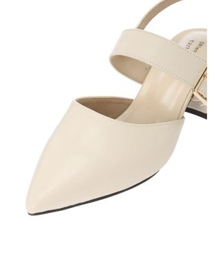 earth music&ecology ＯＲｉｅｎｔａｌ　ＴＲａｆｆｉｃ　ベルトパンプス Ivory