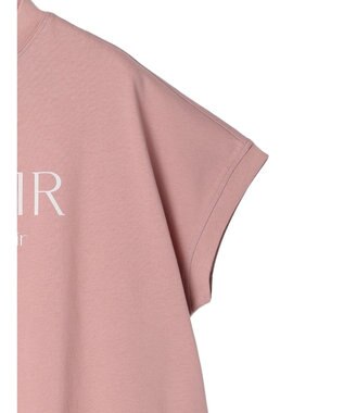 Green Parks 汗染み防止フレンチスリーブロゴＴシャツ Pink