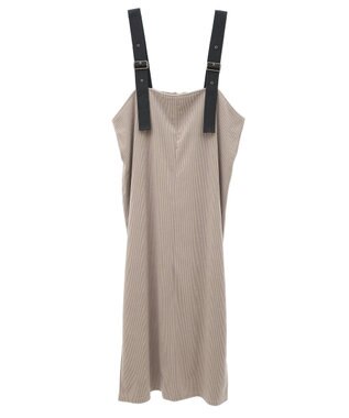 CRAFT STANDARD BOUTIQUE カットコーデュロイジャンパースカート Mocha