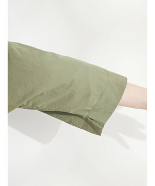 CRAFT STANDARD BOUTIQUE ＢＩＧポケットナイロンブラウス Khaki