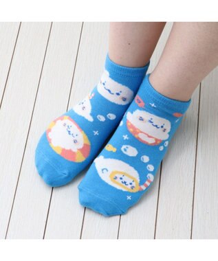 Mother garden しろたん 靴下 3足セット 《顔ぼんシンプル・うみ・これが命》 21cm～24ｃｍ 顔ぼんシンプル・うみ・これが命