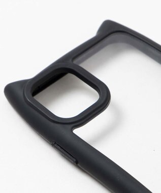 WEGO 猫耳フレームiphoneケース（ブラック） 柄1