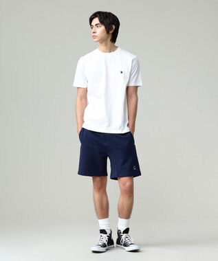 J.PRESS MEN UNISEXで着られるアイコニックな1着【WEB限定】バックブル Ｔシャツ ホワイト系