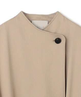 UNFILO スリーブレスコート ベージュ