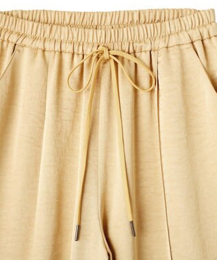 YECCA VECCA ヴィンテージサテンイージーパンツ Beige