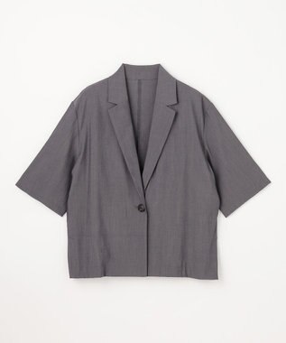 ANY L 7daysデイリーリラックスジャケット グレーシャンブレー（一部店舗限定色）