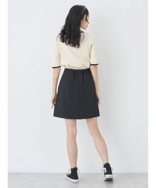 earth music&ecology ハイショクポロニット Ivory