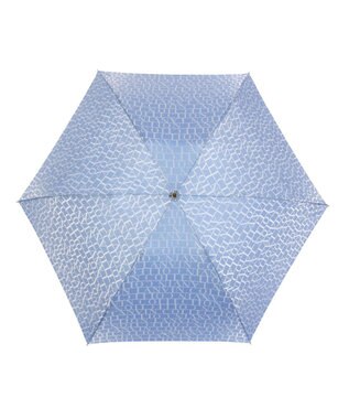 MOONBAT LANVIN COLLECTION 折りたたみ傘 カチオンジャカード サックスブルー