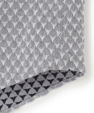 JOSEPH HOMME トライジャガードストレッチ　ウィングカラーシャツ ライトグレー系