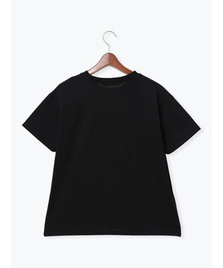 Te chichi マリリンモンローモノクロフォトTシャツ ブラック