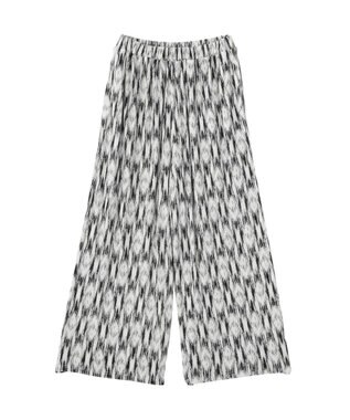 Green Parks シアーカットワイドパンツ White