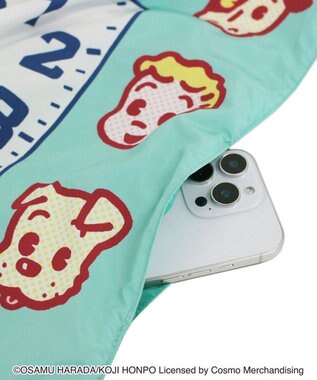 ROOTOTE 6379【スカーフのようなトート】OSAMU GOODS(R)×ROOTOTE タブロー50.オサム-A 03：ミント