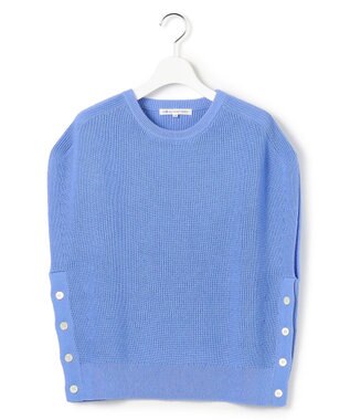 23区 【先行予約】コットンギマ ニットベスト スカイブルー系