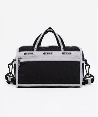 LeSportsac MINI DUFFEL CROSSBODY/スペクテイターブラック スペクテイターブラック
