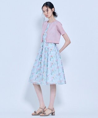 TOCCA 【星風まどかさん着用】SHEER JEWEL KNIT シアーニットカーディガン ライラック系