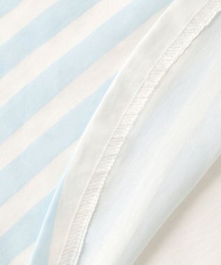 組曲 KIDS 【80-100㎝】【UVケア】グリーンバンド Tシャツ ブルー系1