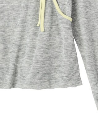 CRAFT STANDARD BOUTIQUE パイピングレイヤードバルーンプルオーバー Gray Mixture