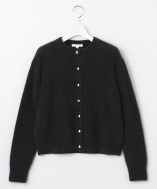 自由区 L 【SHIHOさん着用】ヘアリーフォックス カーディガン ブラック